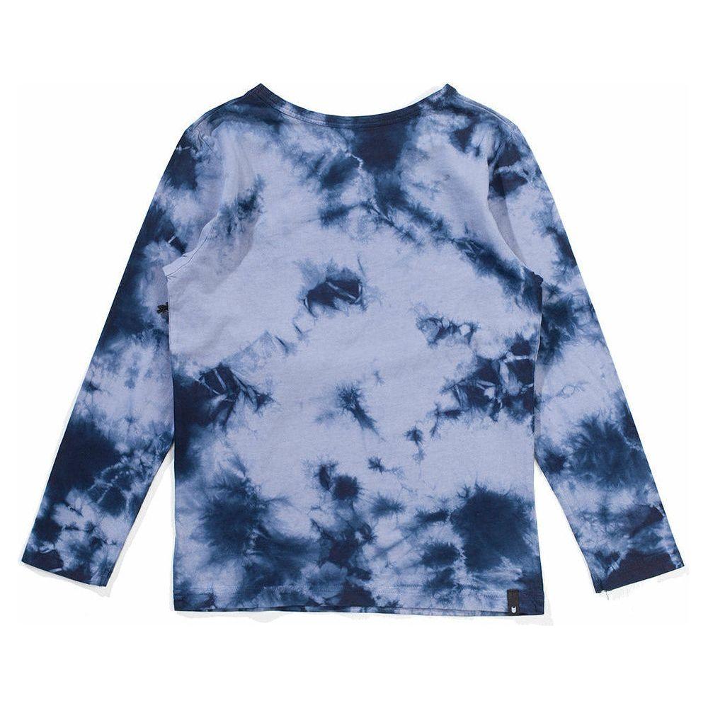 Dodgem Ls Tee - Mid Blue Dye
