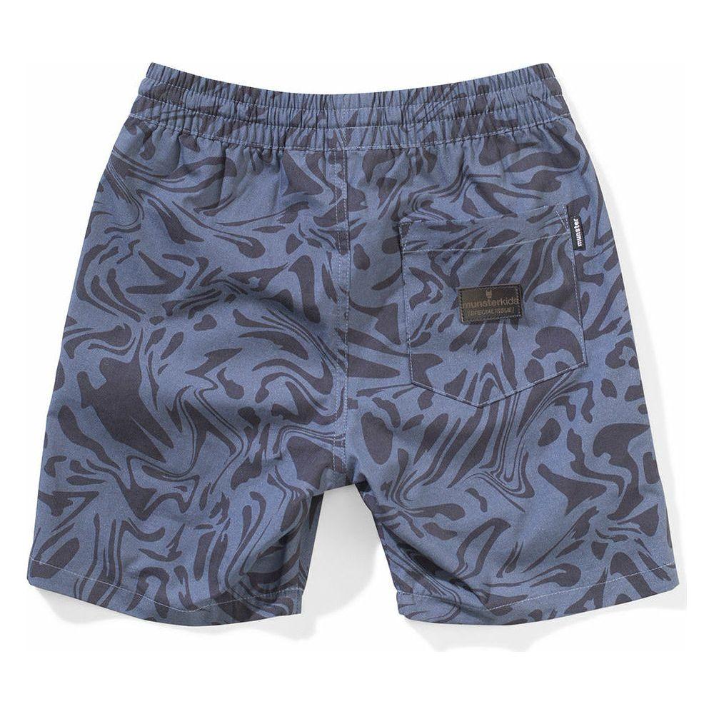 Ripple Short - Dk Denim/Blk