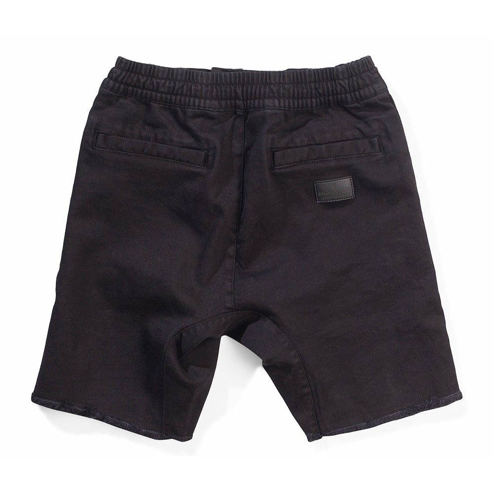 Ethan Denim Short - Washed Black