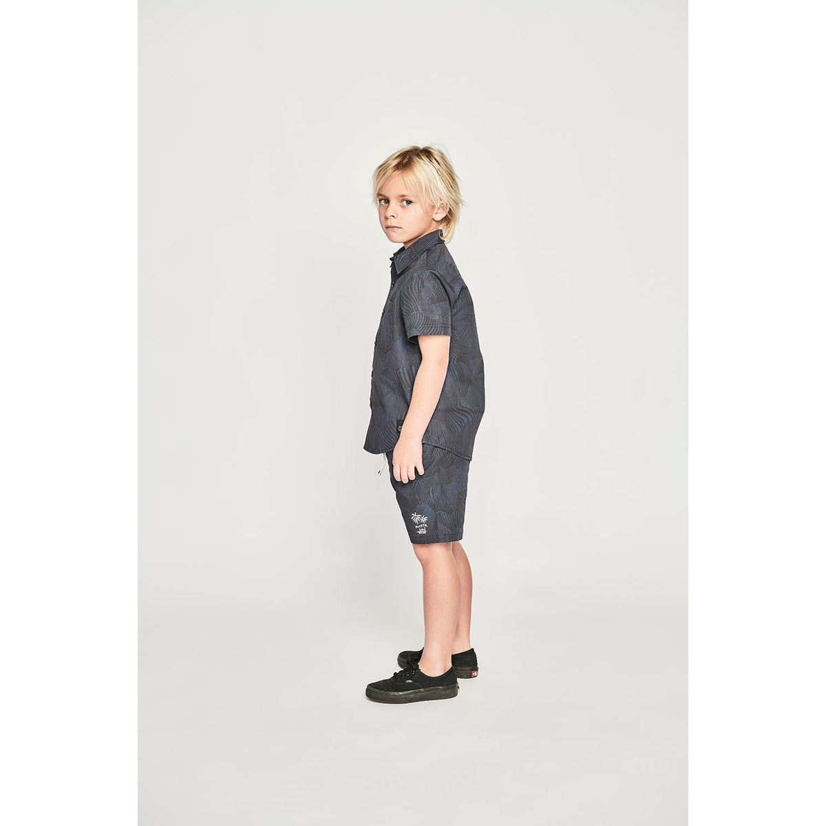 Swirl Shirt - Dk Denim