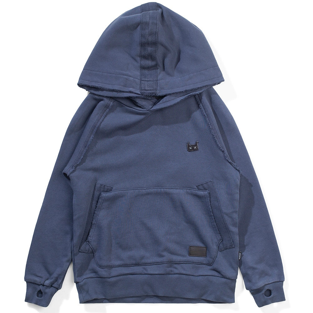 Shashimi Hoody - Washed Dk Denim