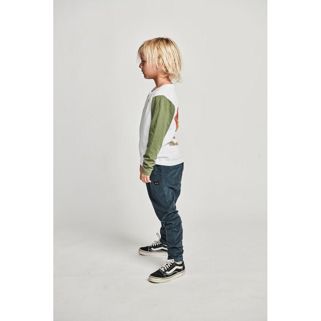 Rising Sun Ls Tee - White