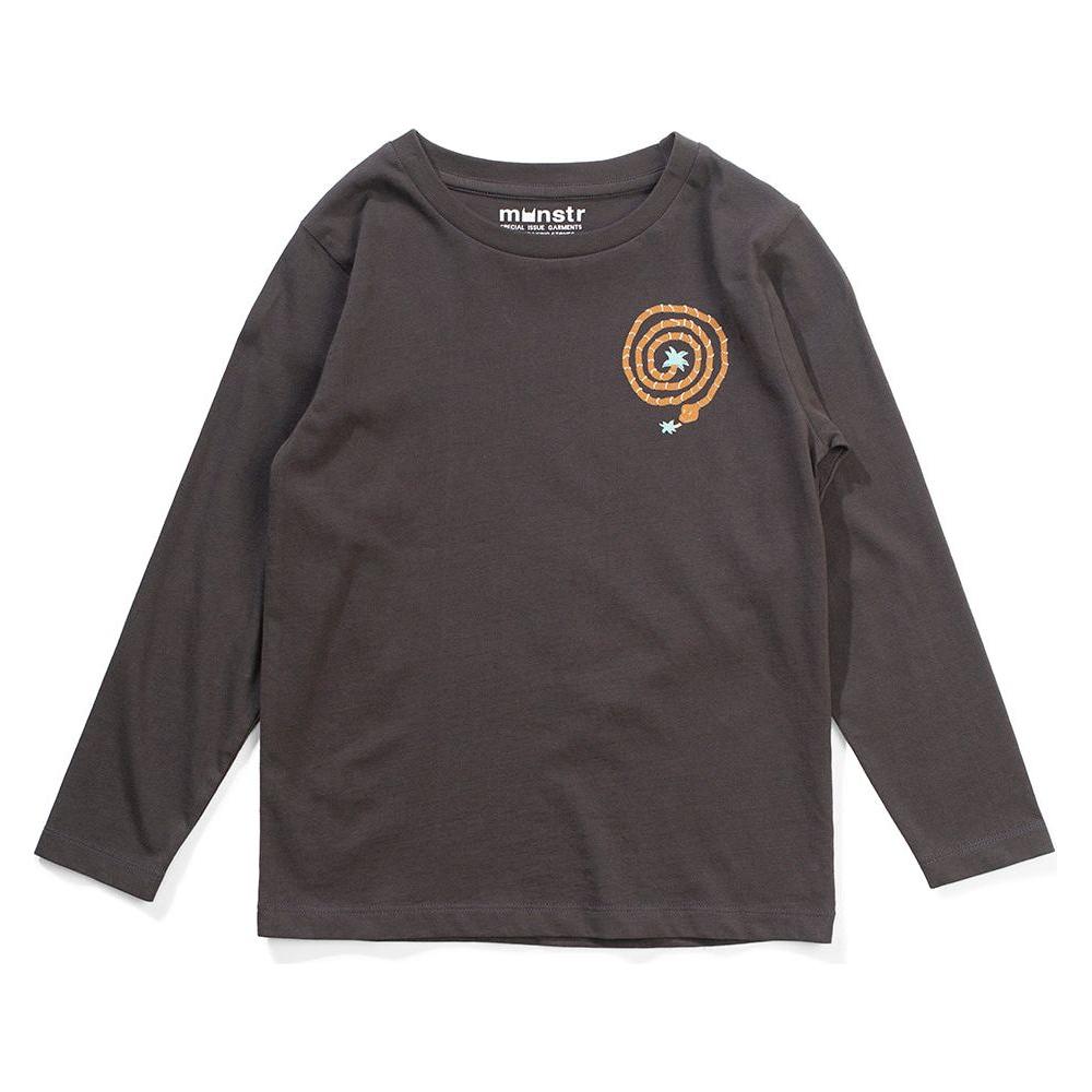 Palmython Ls Tee - Soft Black