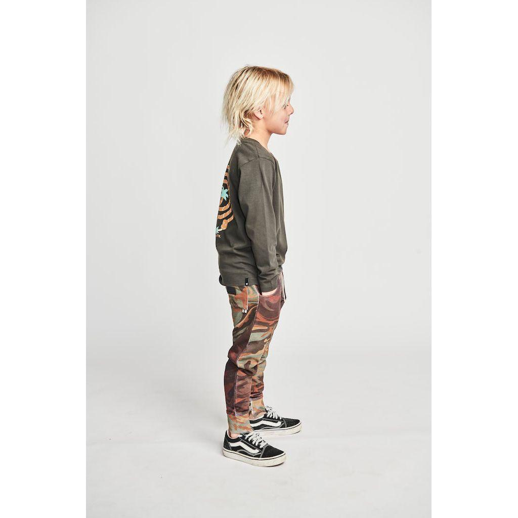 Palmython Ls Tee - Soft Black