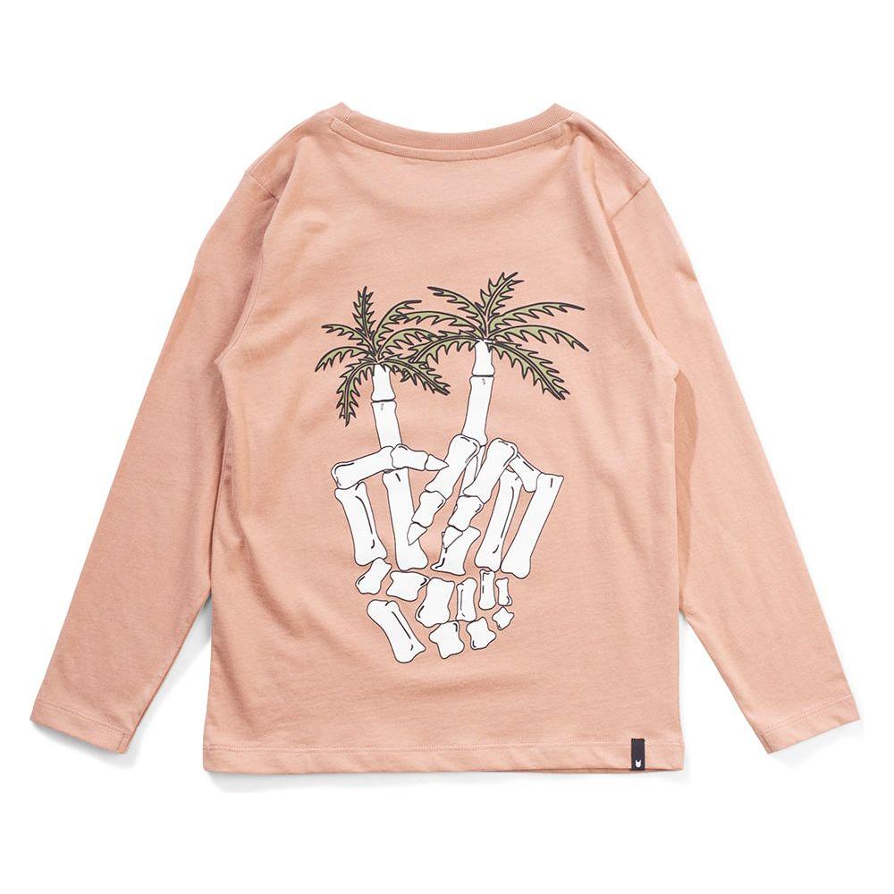 Palmbones Ls Tee - Fawn