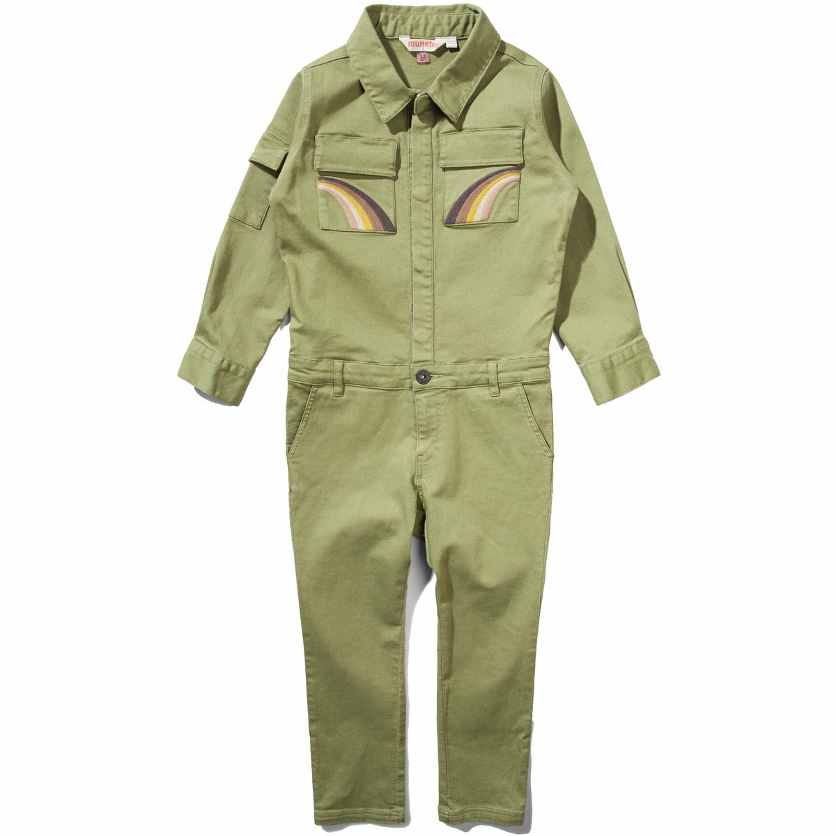Pride And Power Jumpsuit - Moss Stone