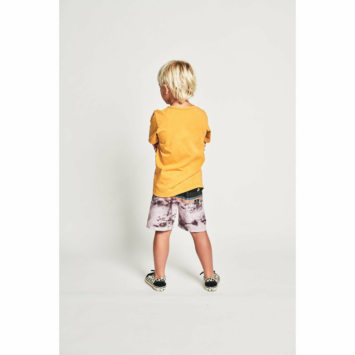 Washme Ss Tee - Washed Dijon