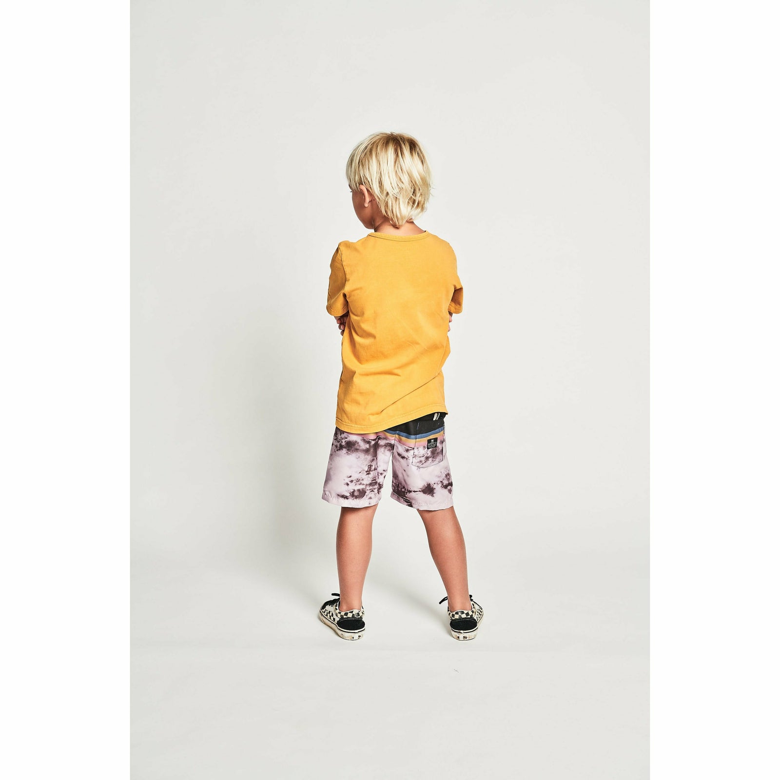 Washme Ss Tee - Washed Dijon