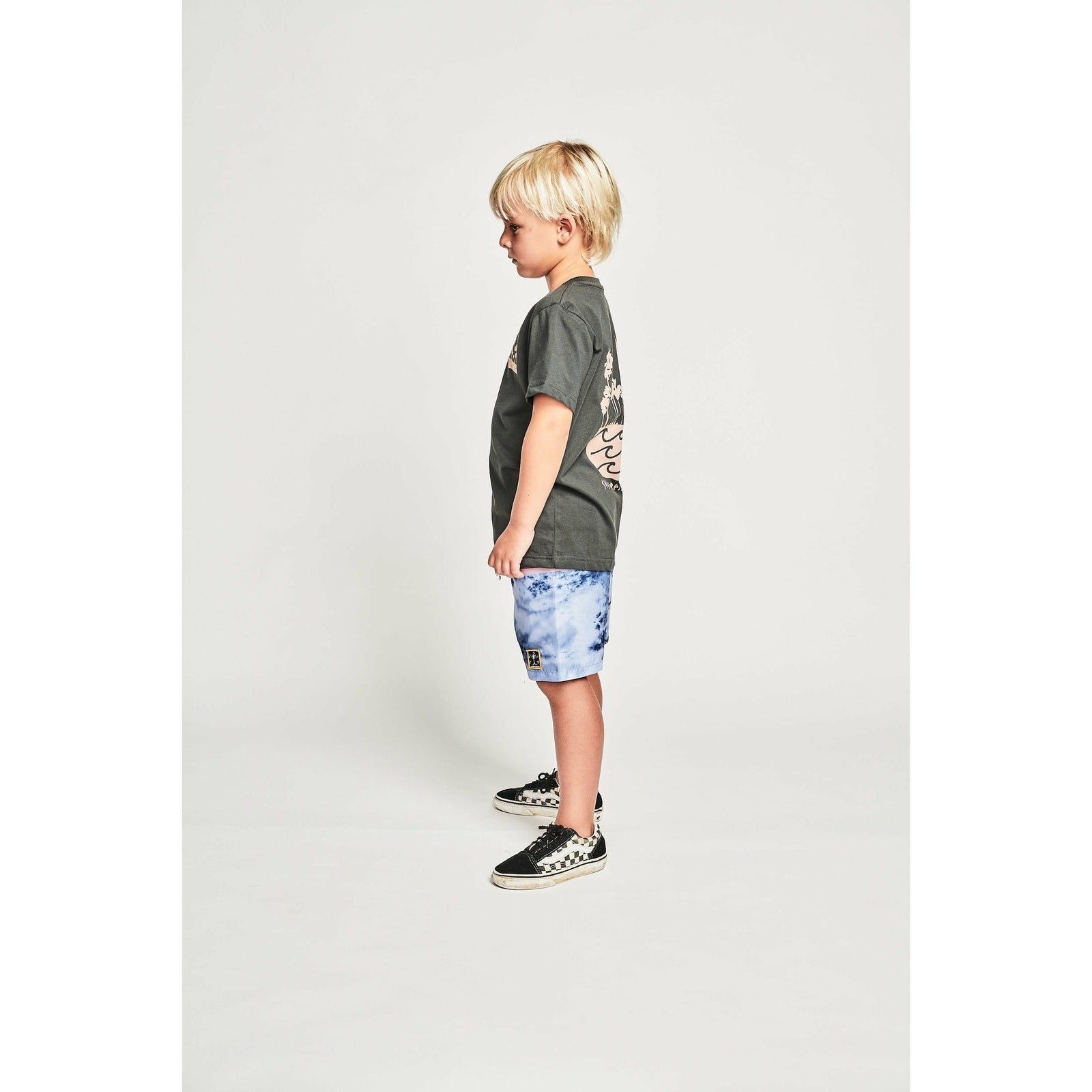 Wavebowl Ss Tee - Soft Black