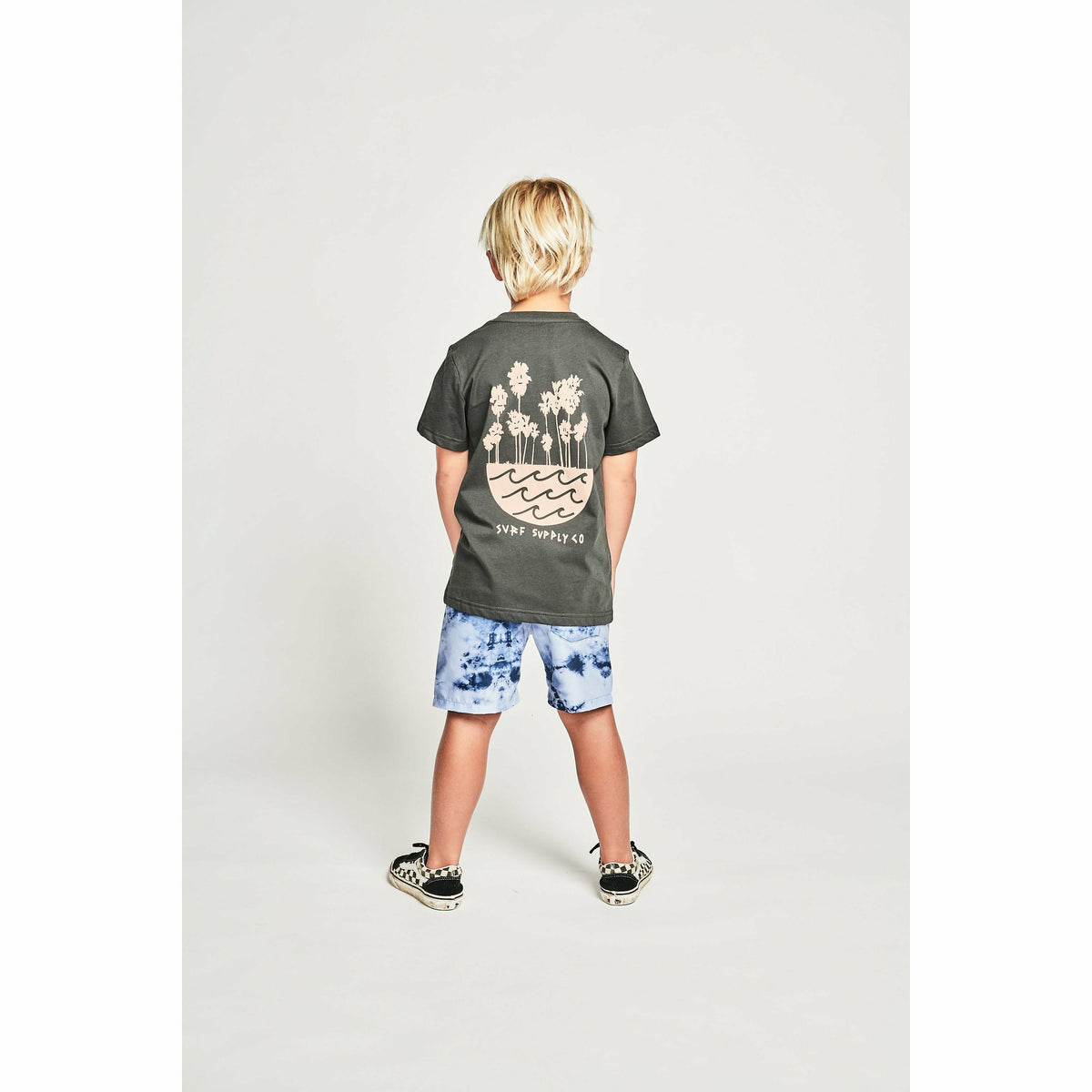 Wavebowl Ss Tee - Soft Black
