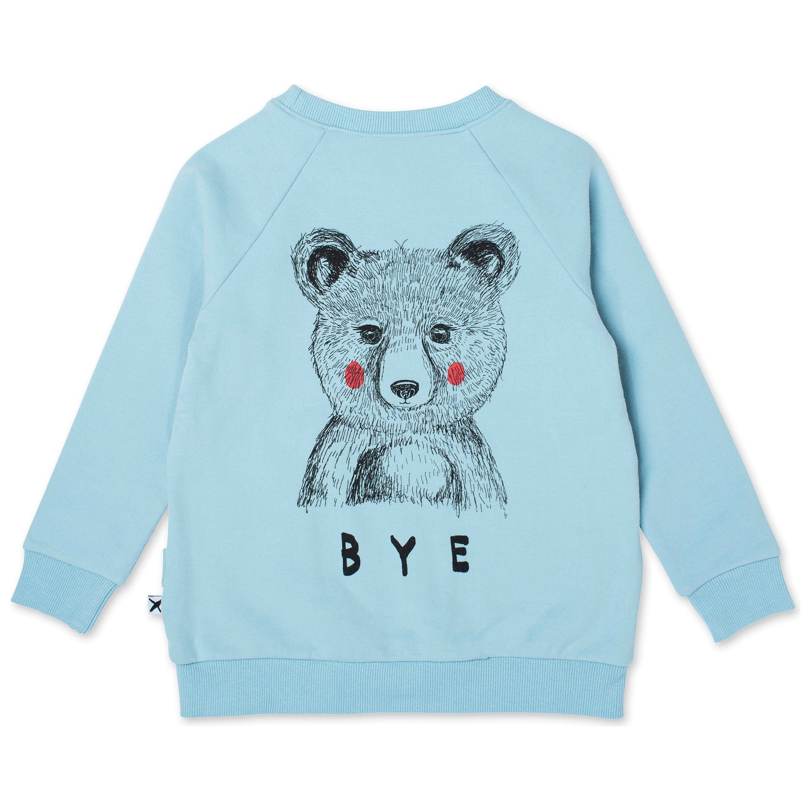 Hello Bye Bunny Bear Furry Crew - Aqua