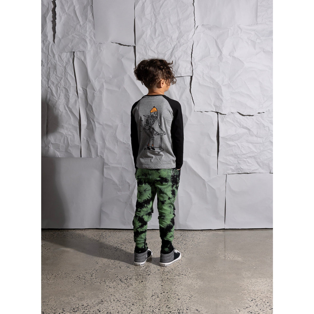 Scattered Trackies - Lime