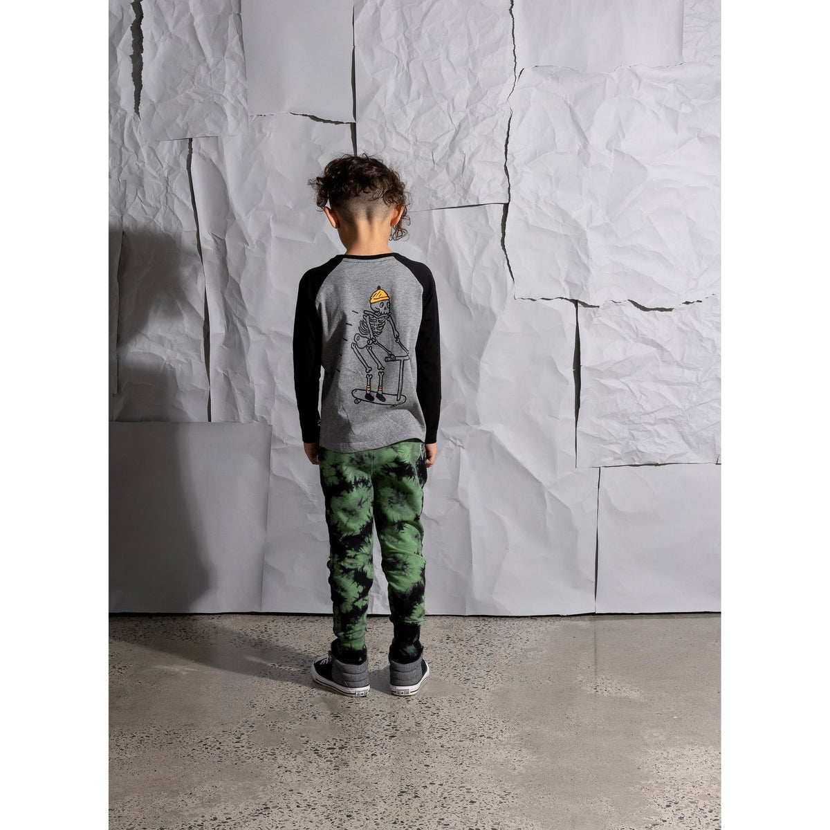 Scattered Trackies - Lime