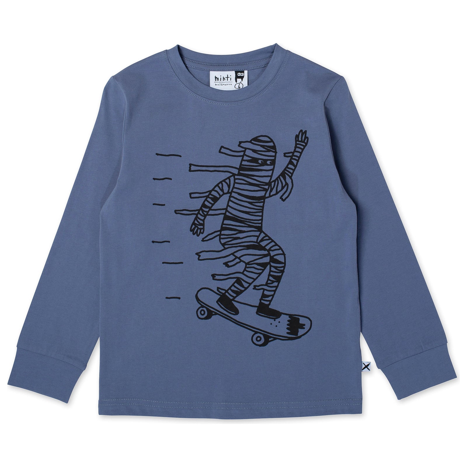 Mummy Skater Tee - Midnight