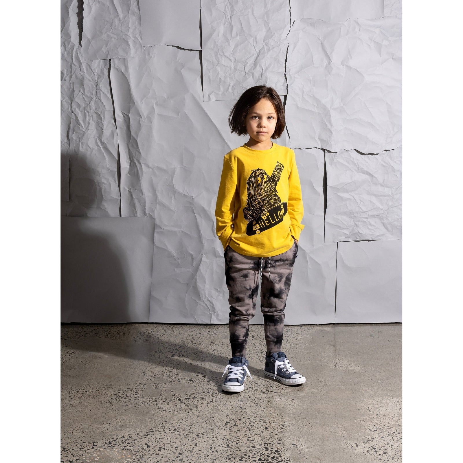 Scattered Trackies - Dark Grey
