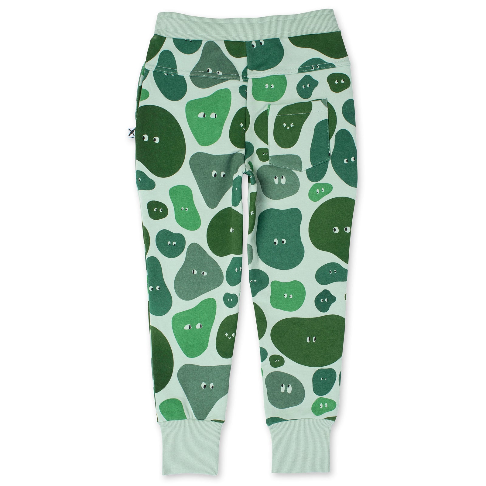 Sneaky Camo Furry Trackies - Mint