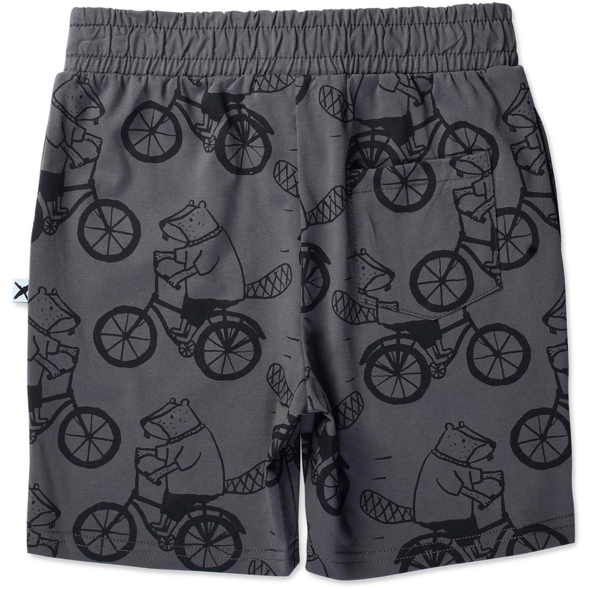 Biking Beavers Short - Dark Grey