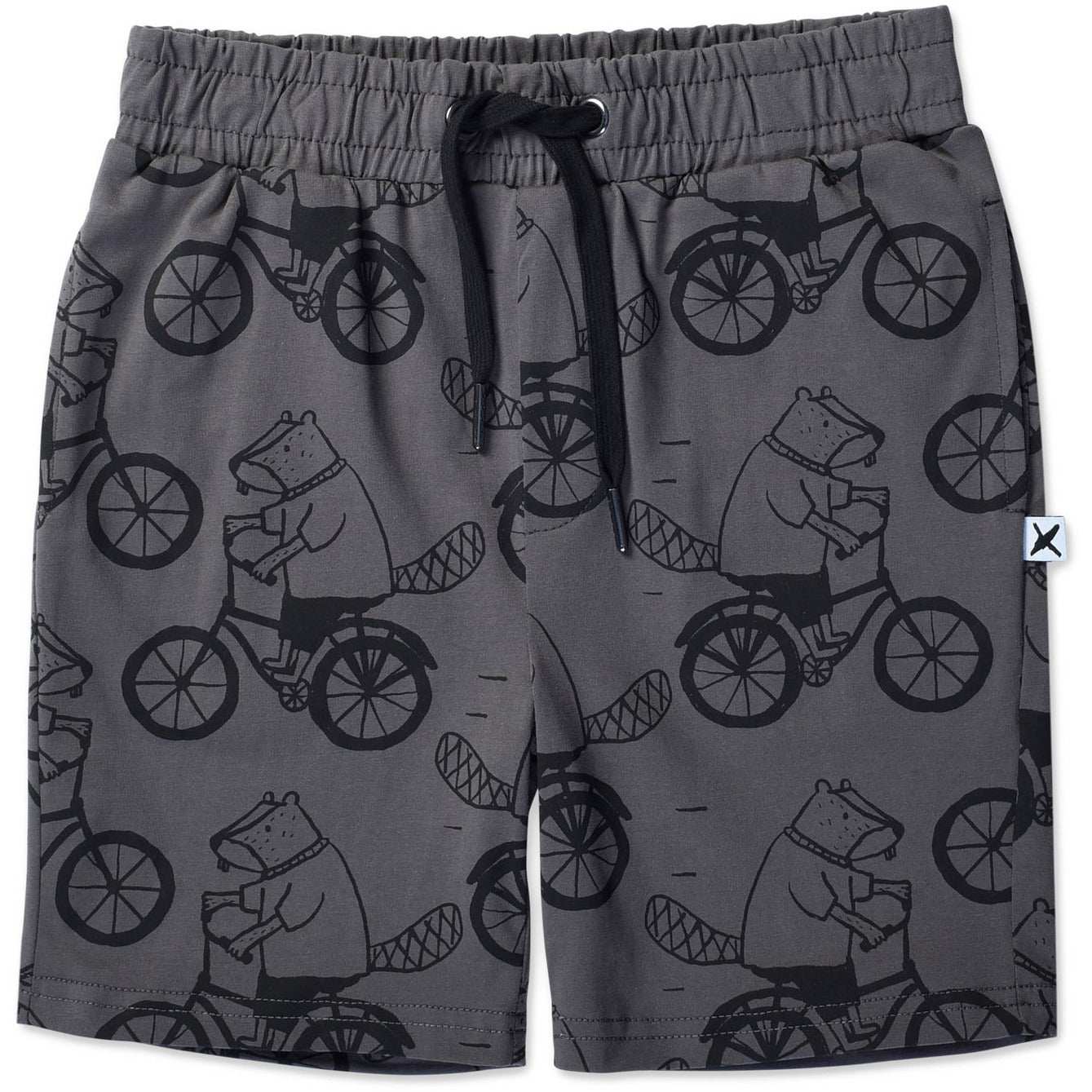 Biking Beavers Short - Dark Grey