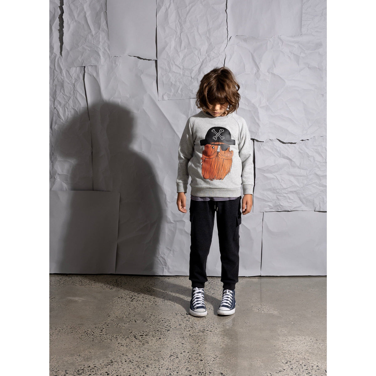 Hairy Pirate Furry Crew - Grey Marle