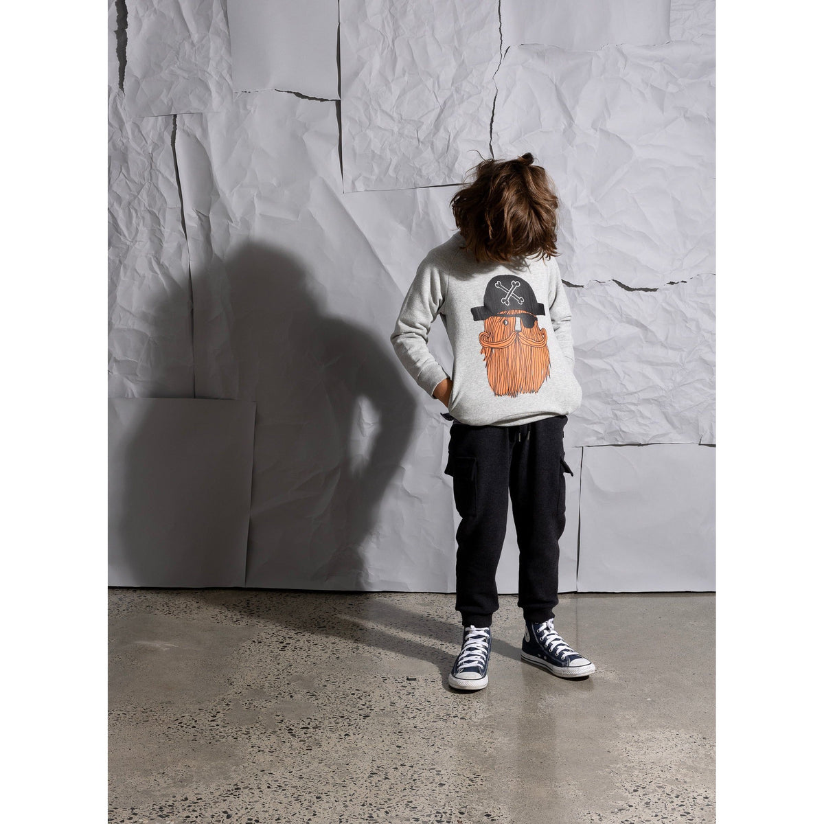 Hairy Pirate Furry Crew - Grey Marle