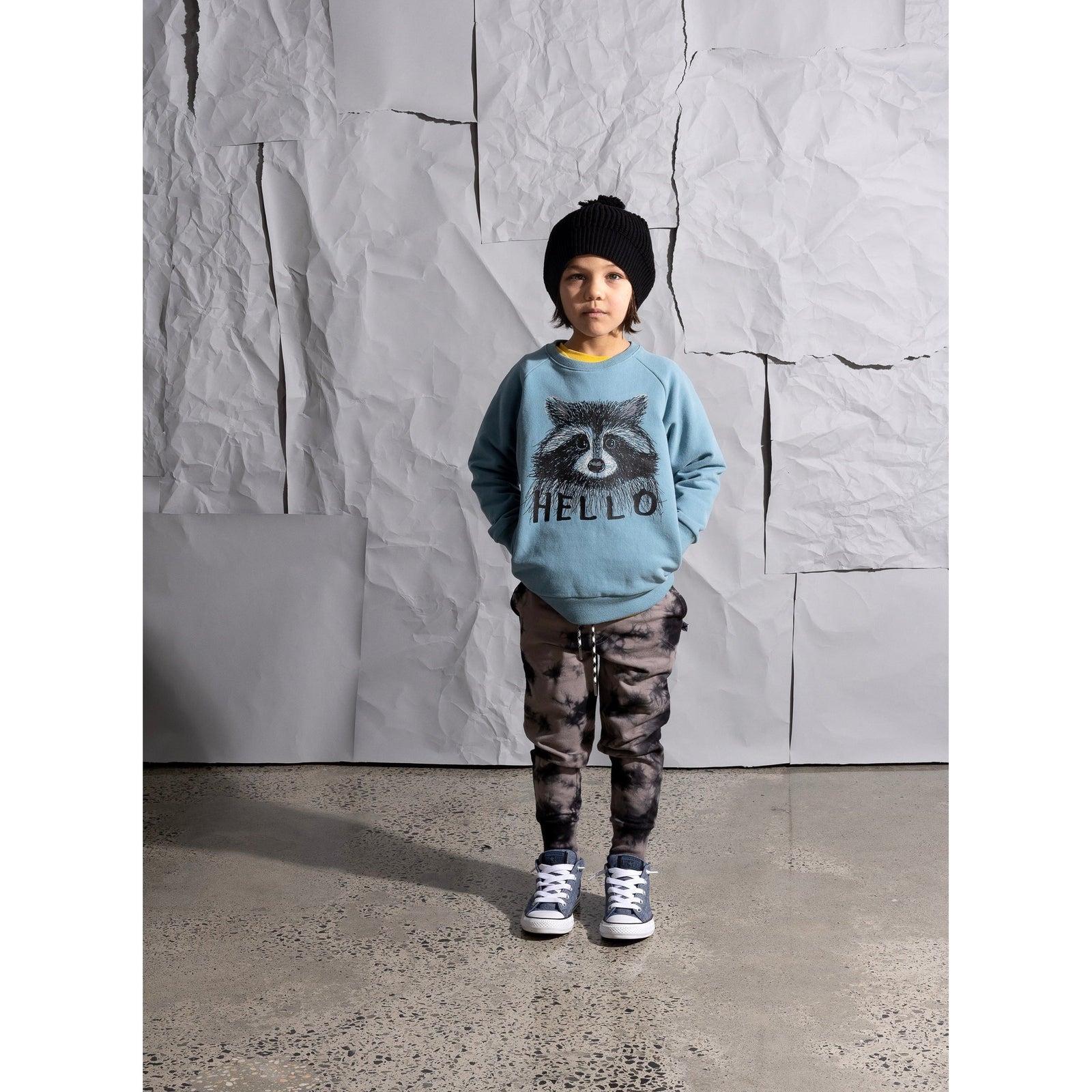 Scattered Trackies - Dark Grey