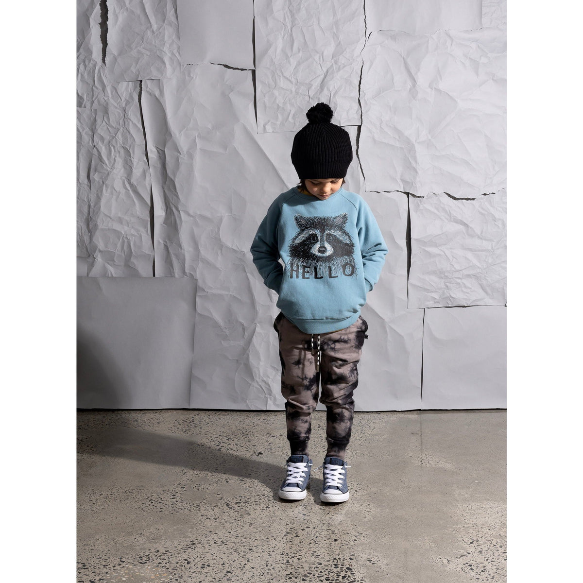 Scattered Trackies - Dark Grey