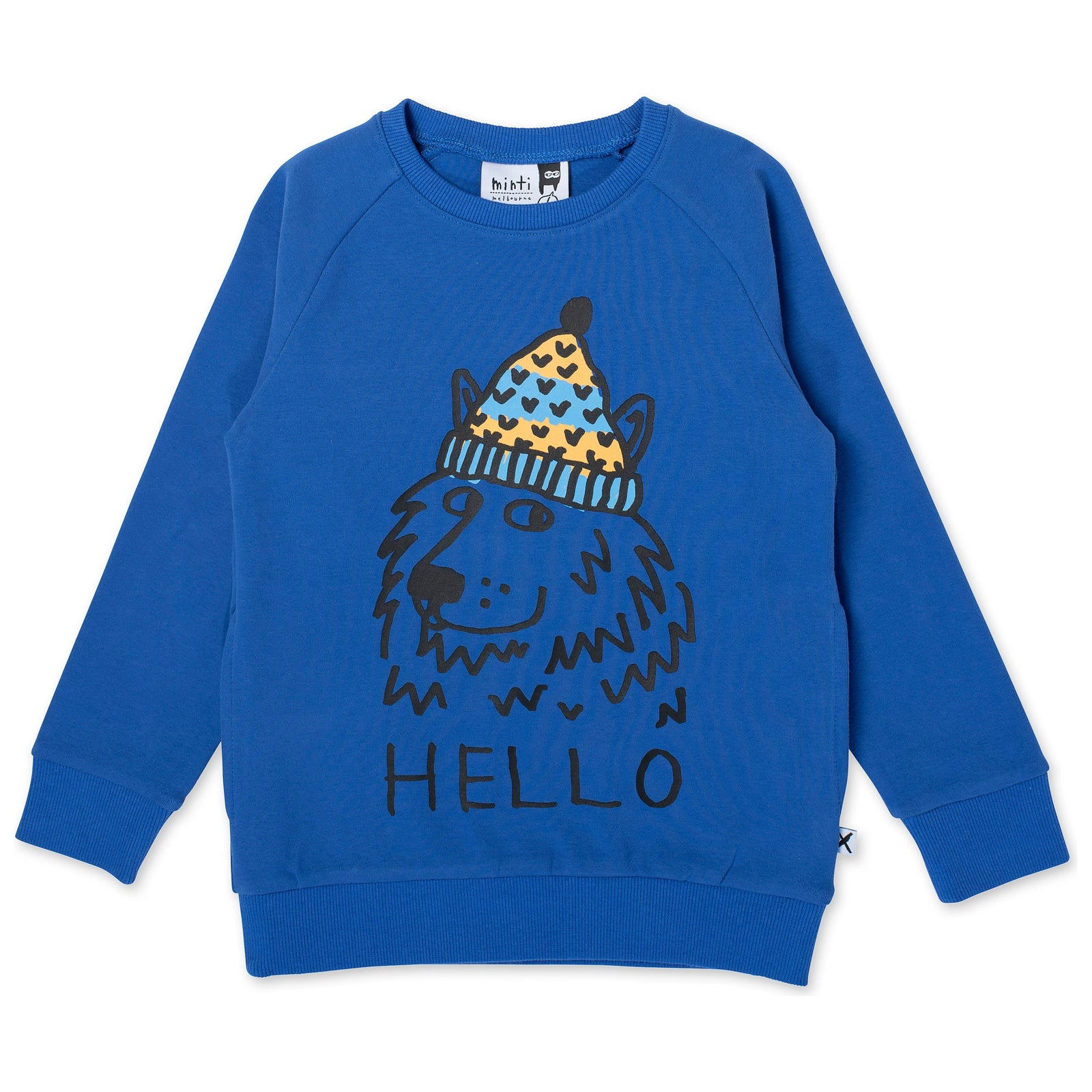 Friendly Wolf Crew - Bright Blue