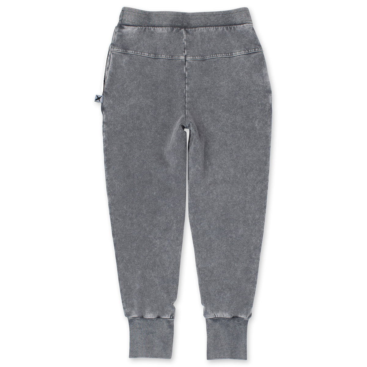 Friendly Skulls Patch Trackies - Grey Wash