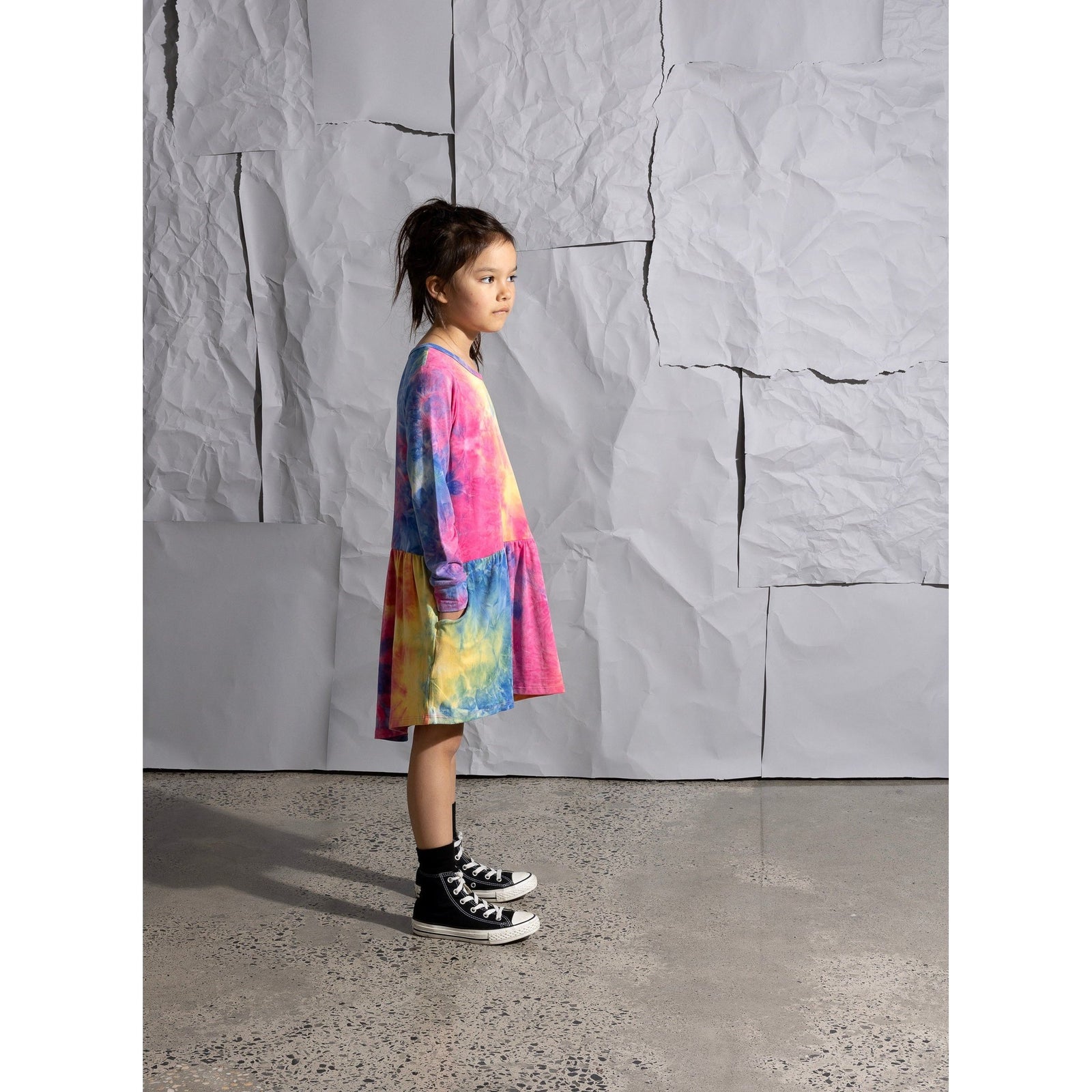Popsicle Tie Dye Dress - Multi