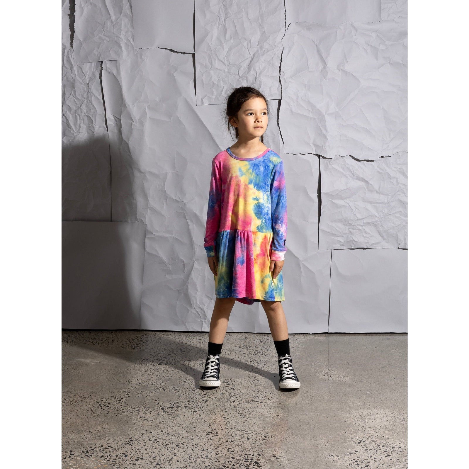 Popsicle Tie Dye Dress - Multi