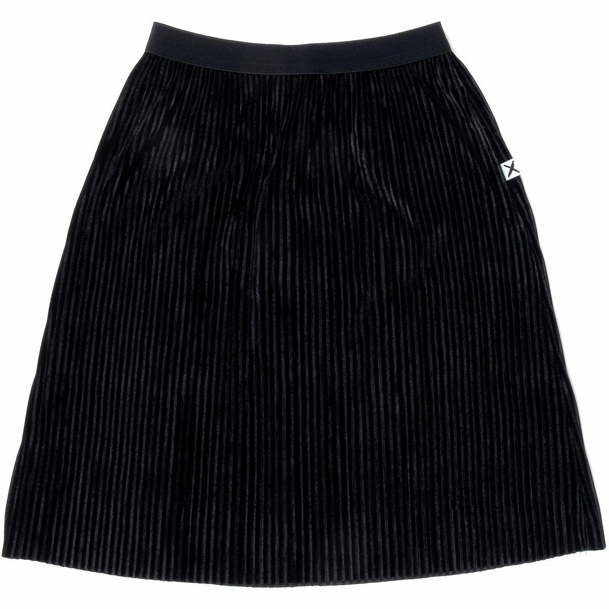 Wintery Cord Skirt - Black