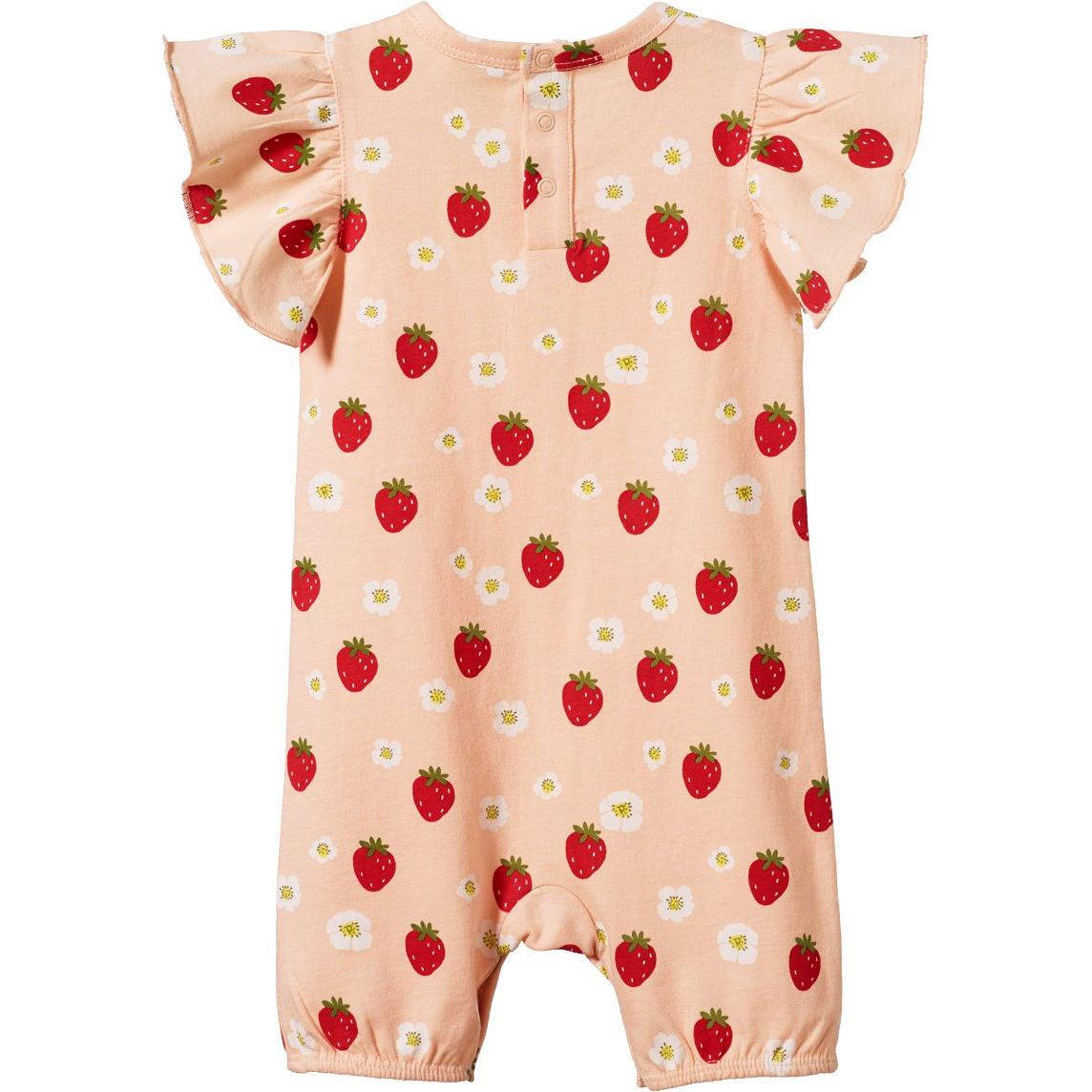 Tilly Suit - Strawberry Fields Peach Print