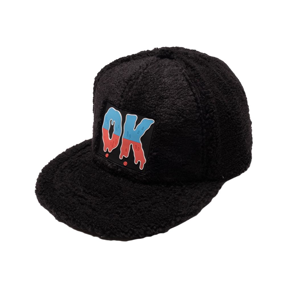 OK Gradient Fluffy Hip Hop Cap