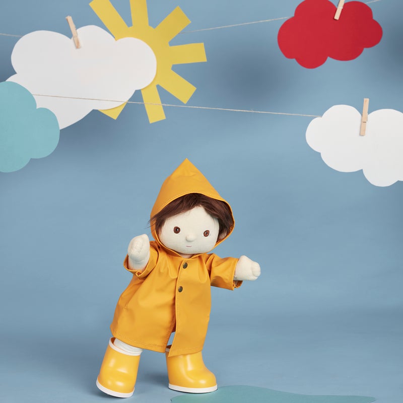 Dinkum Doll Rainy Play Set - Yellow