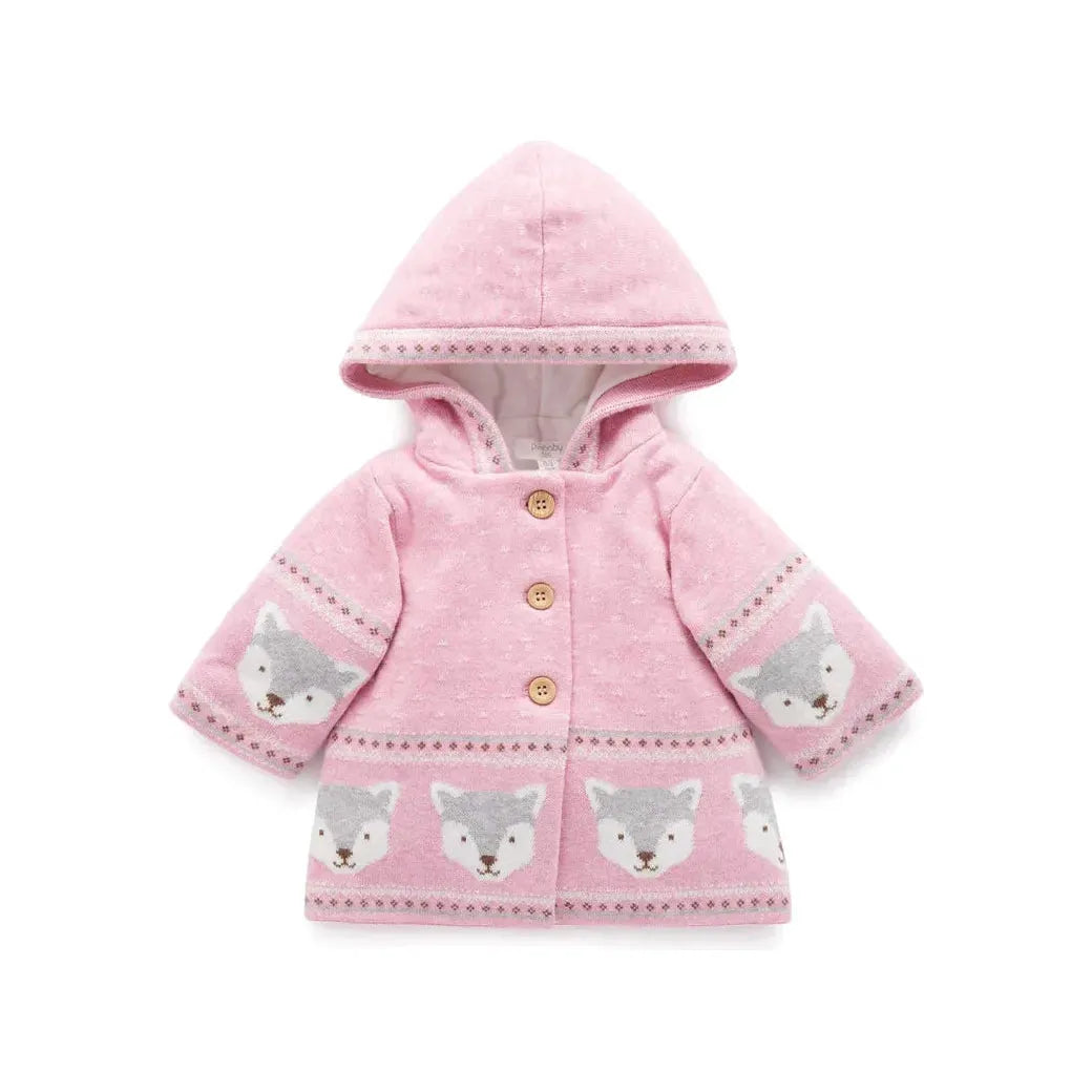 Padded Jacket Fox Jacquard