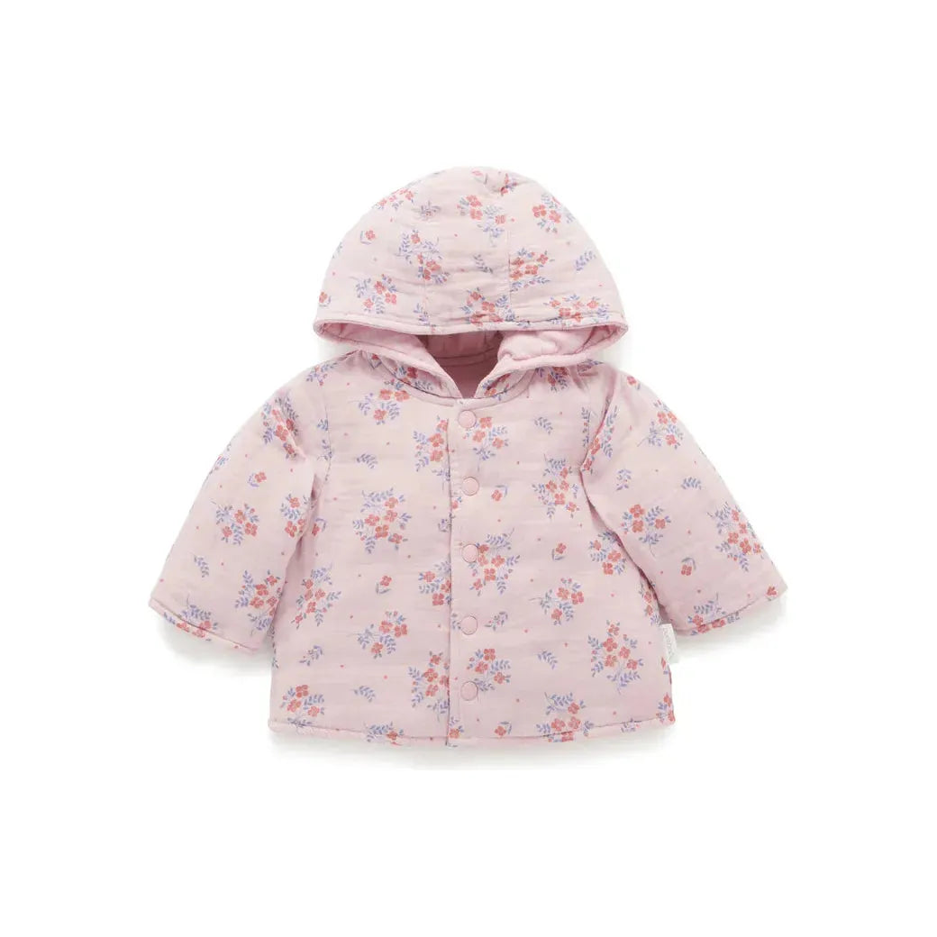 Reversible Jacket Dusk Posie Print Print