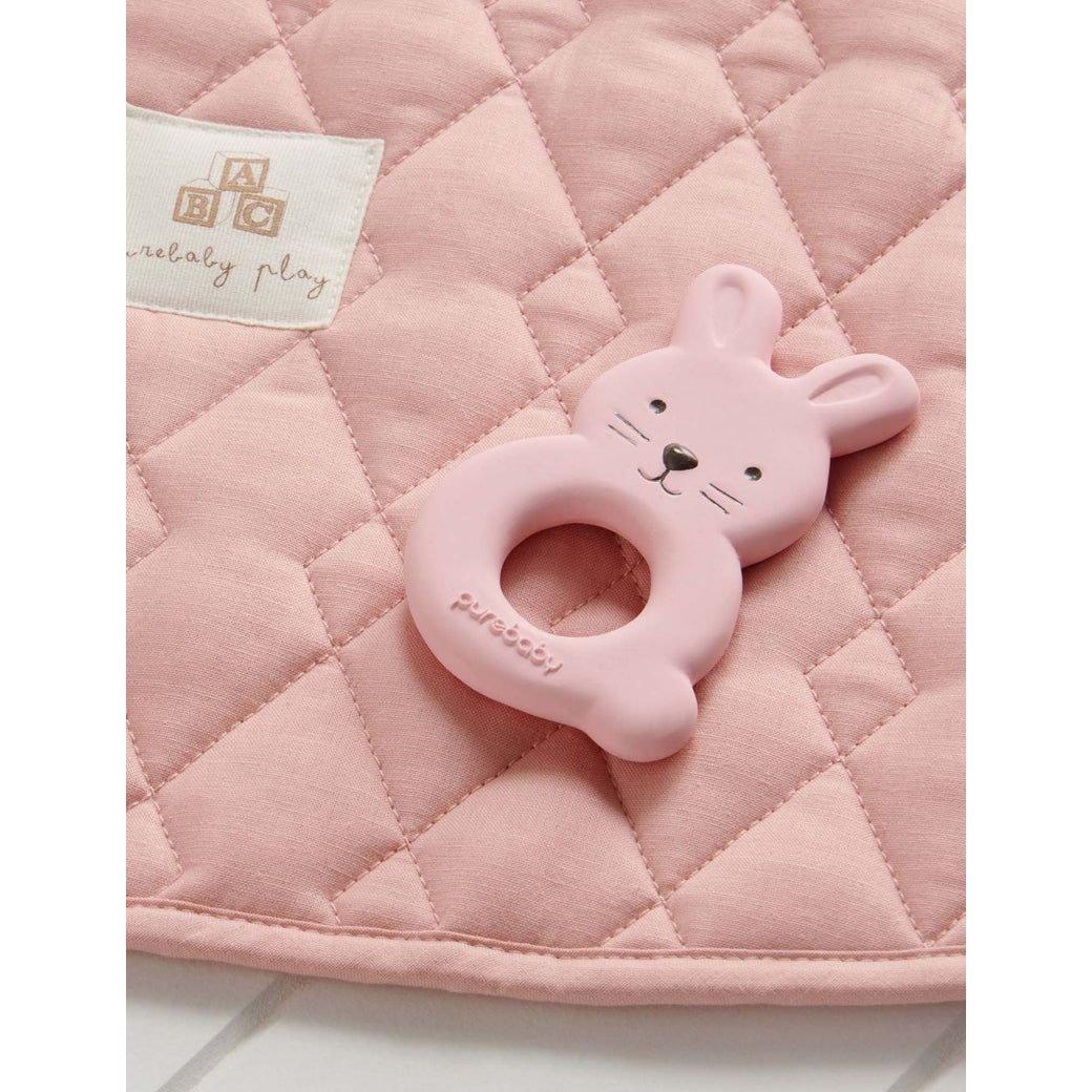 Bunny Teether Pink