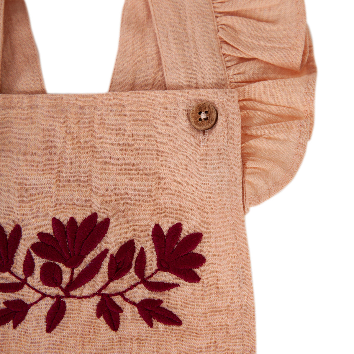 Clara Pinafore - Ivory Cream