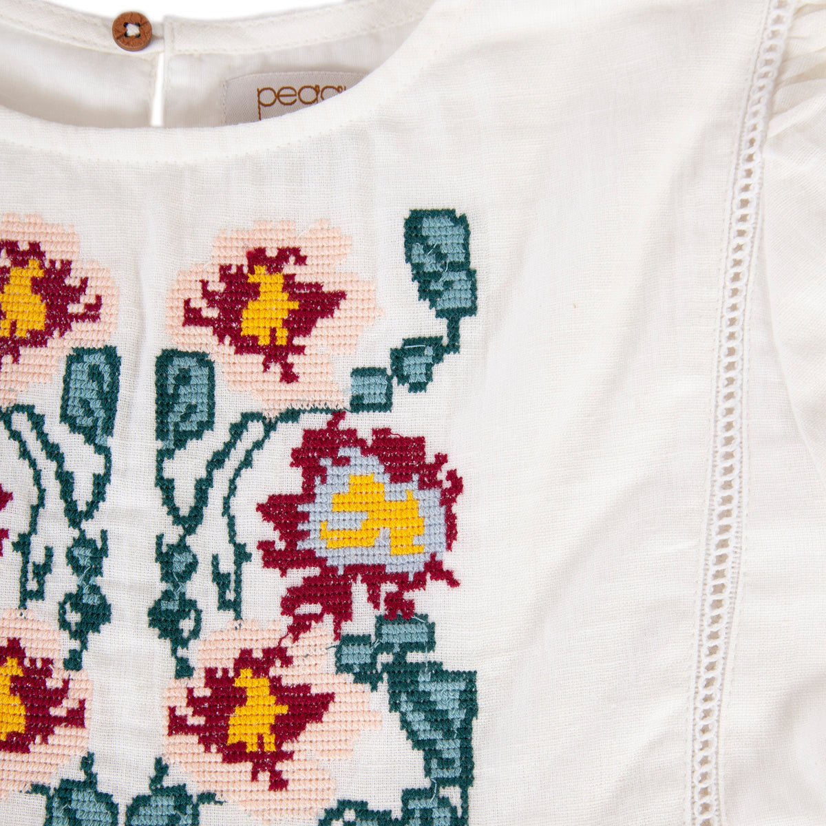 Hettie Dress - White