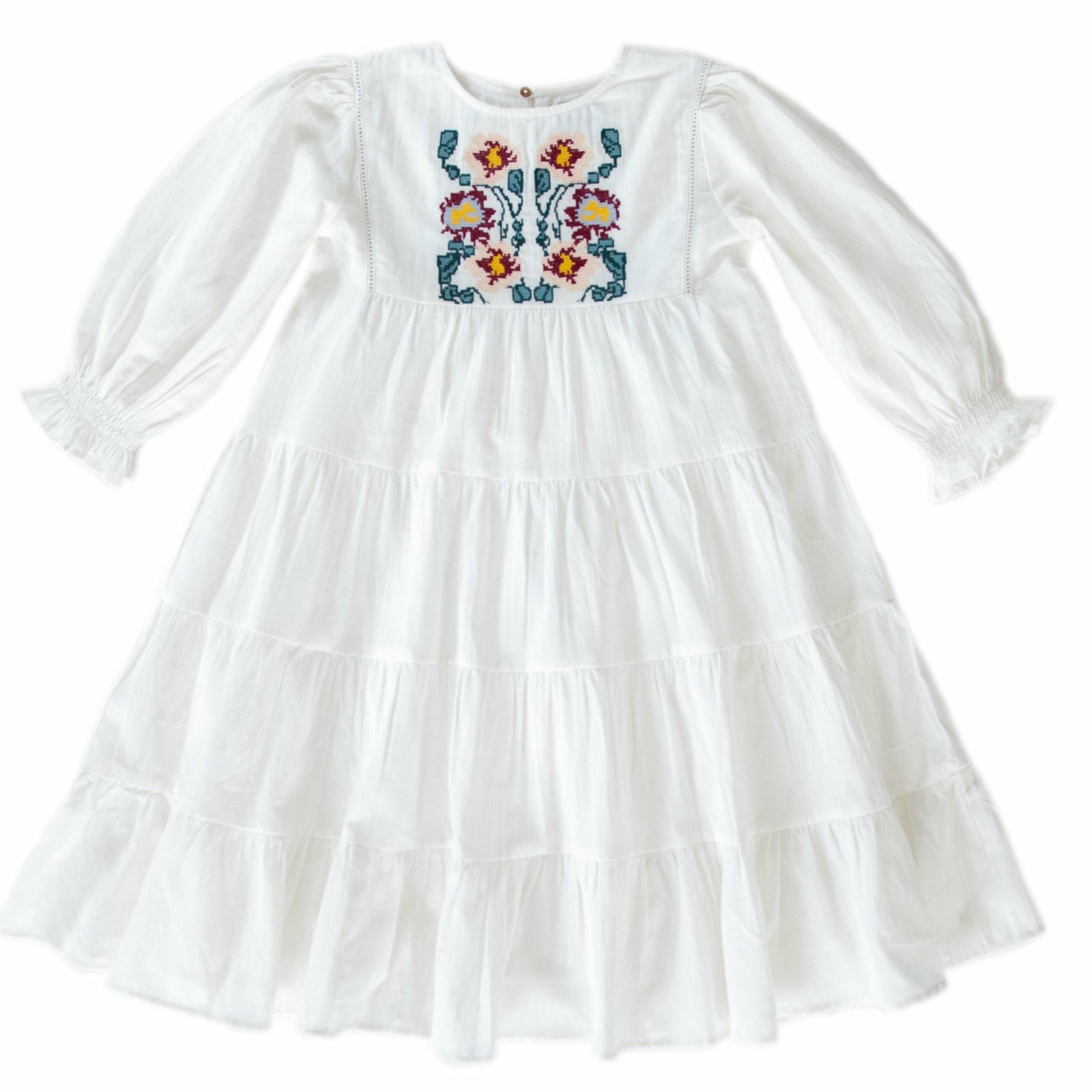 Hettie Dress - White