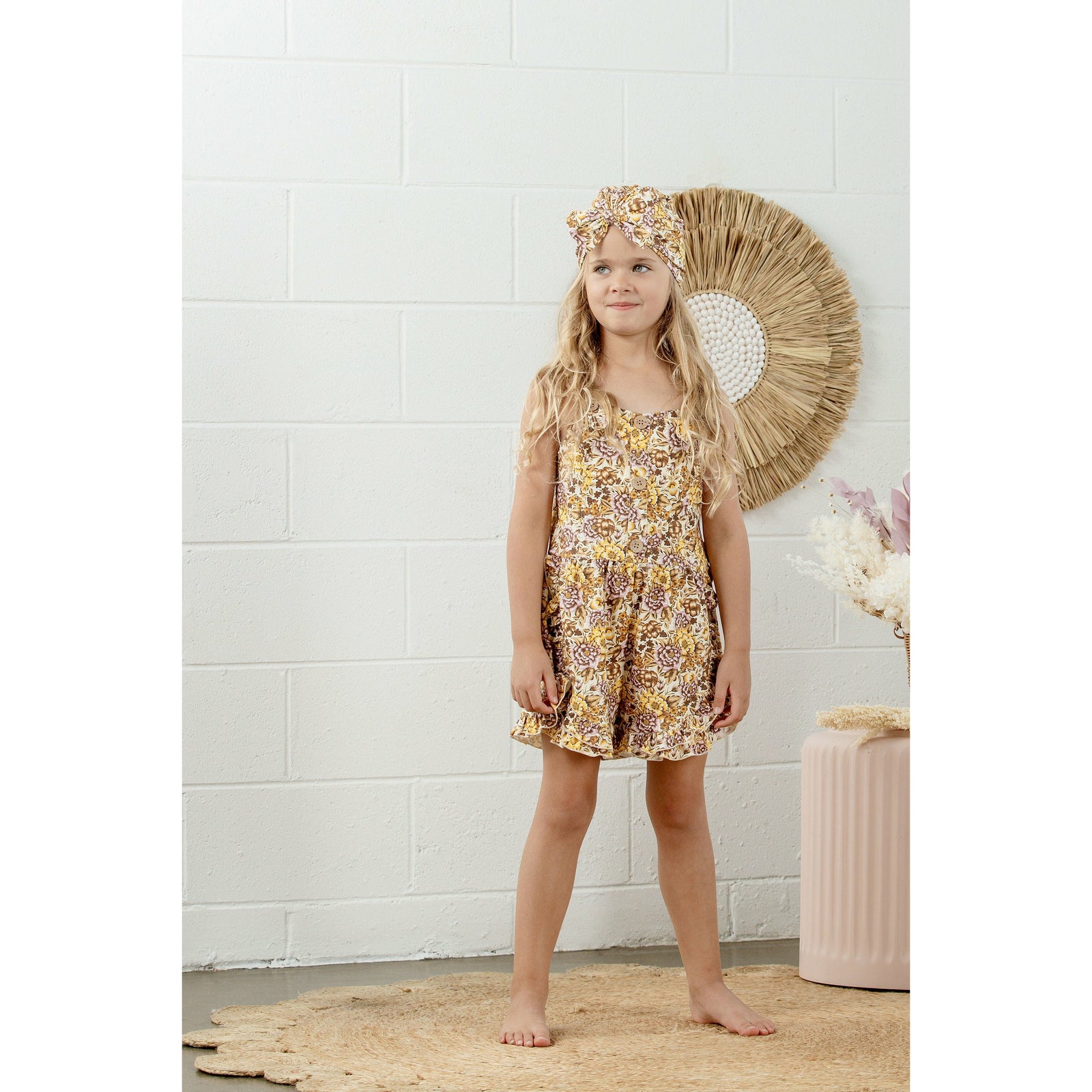 Lavender Short Playsuit