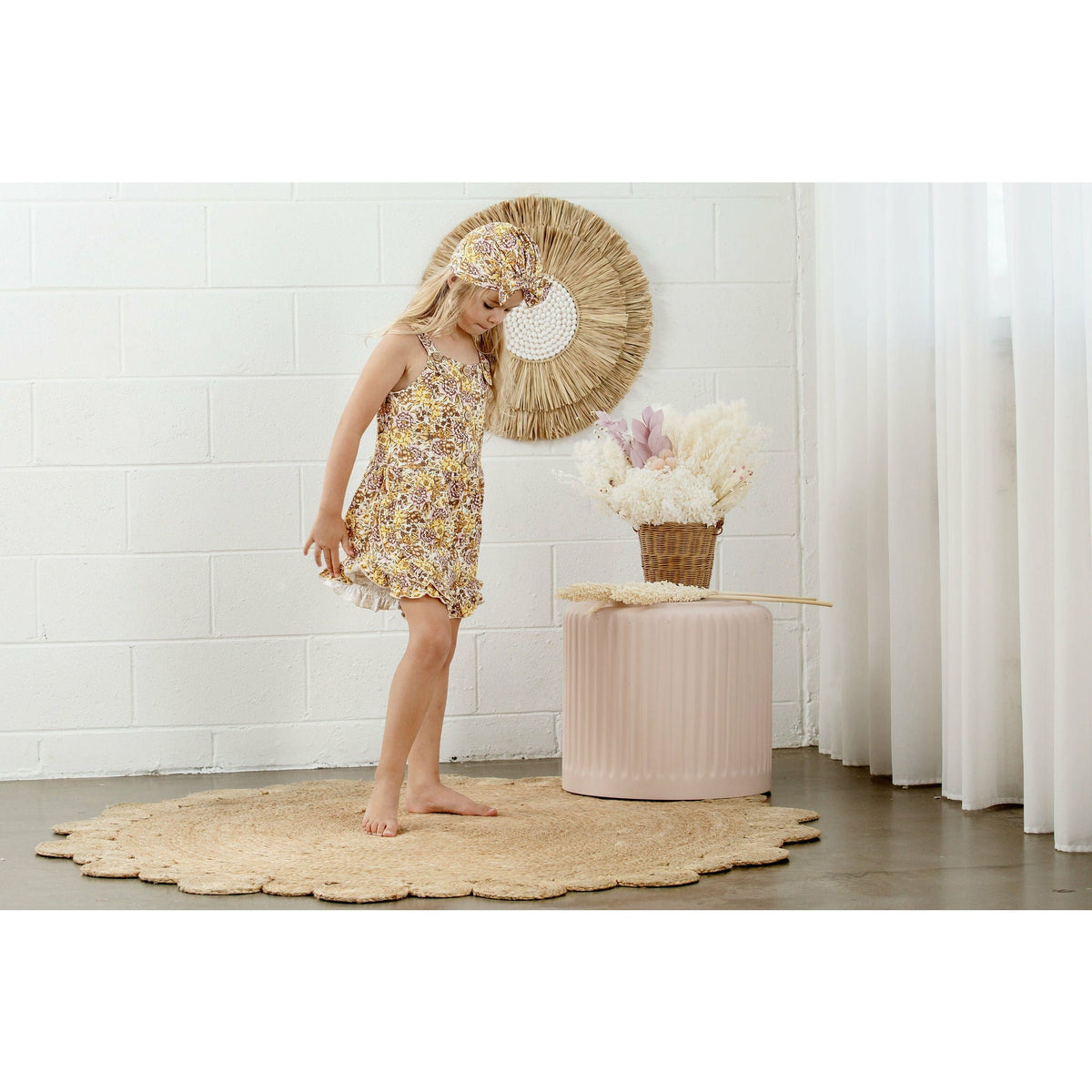 Lavender Short Playsuit