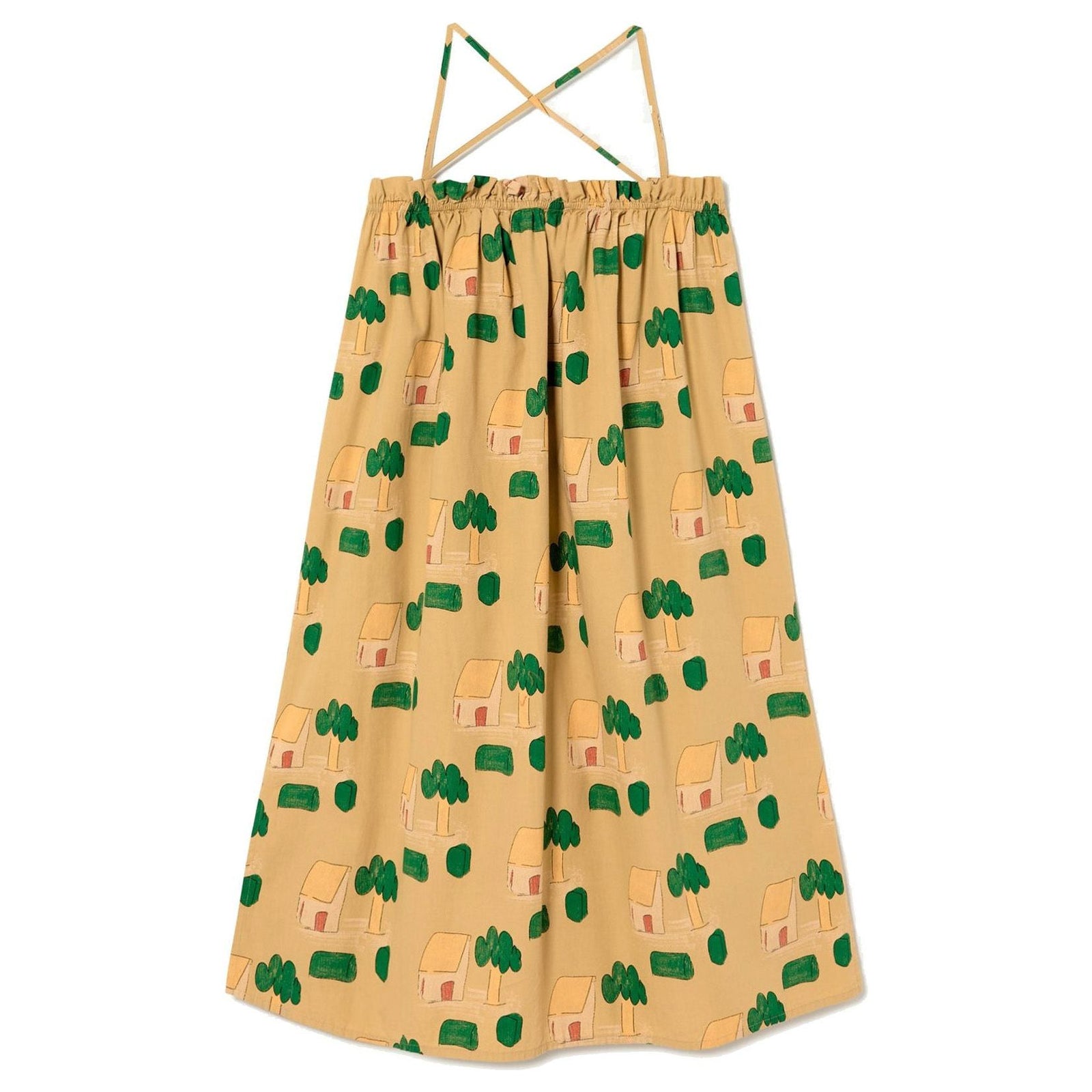 House Camel Jellyfish Dress