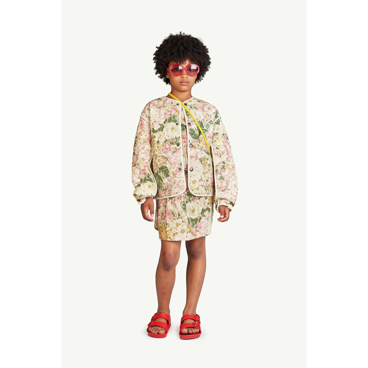 Flowers White Starling Jacket