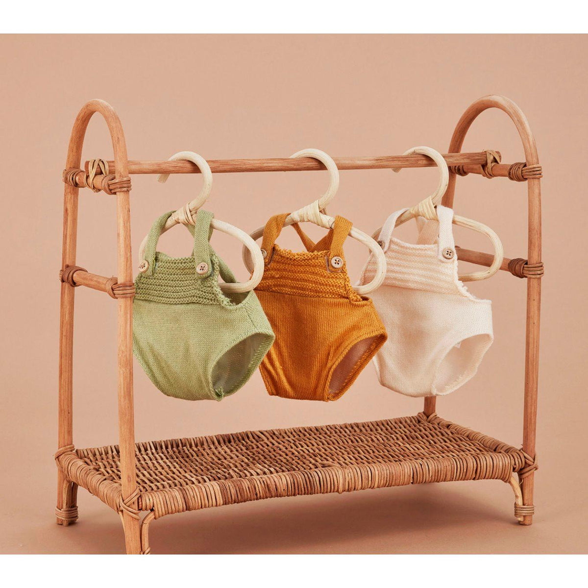 Dinkum Doll Romper - Rust