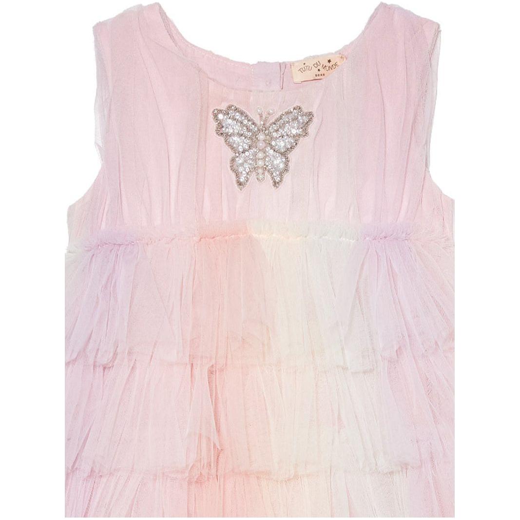 Bebe - Musical Butterfuly Tulle Dress - Pink Life Mix