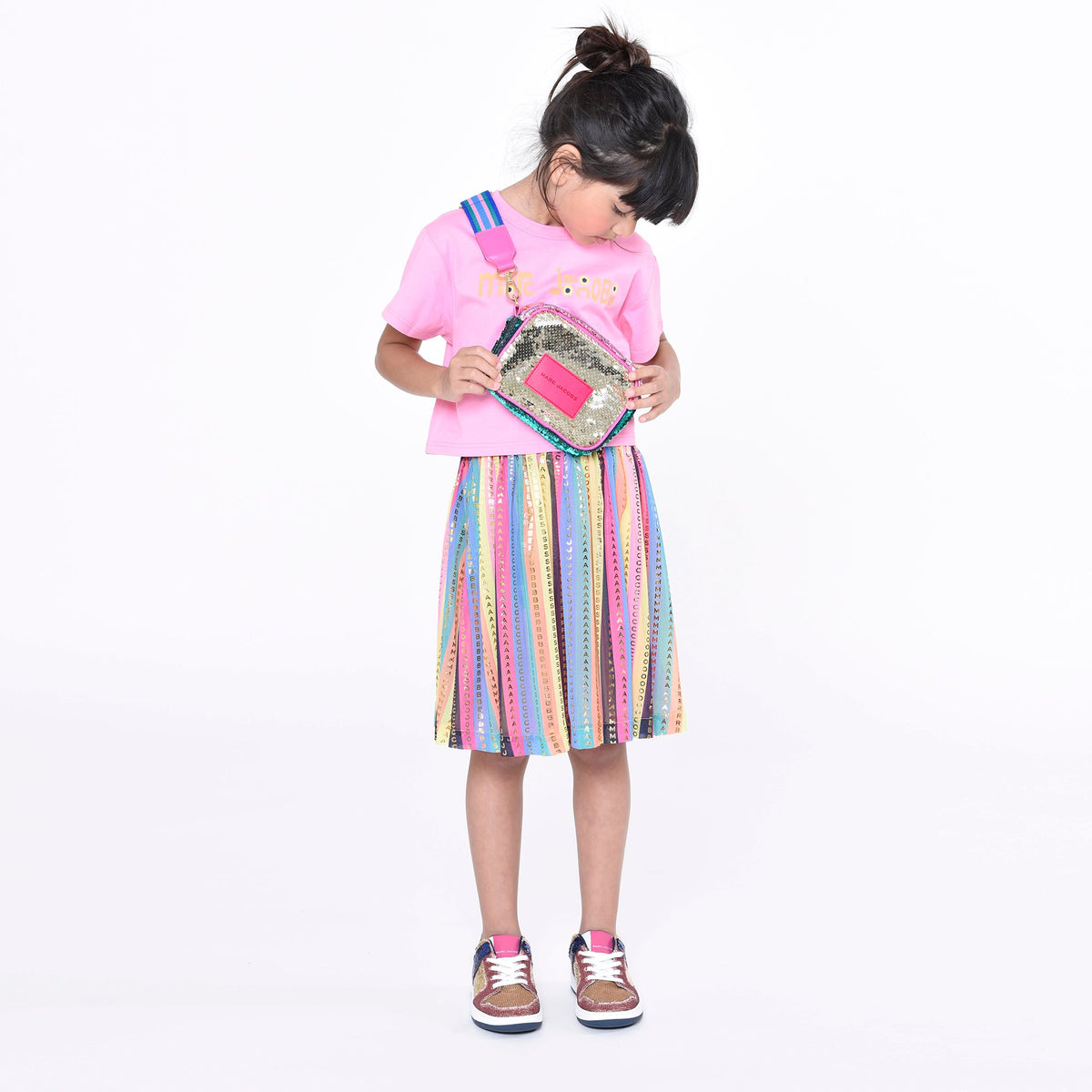 The Surf Lodge Pleated Skirt - Multi