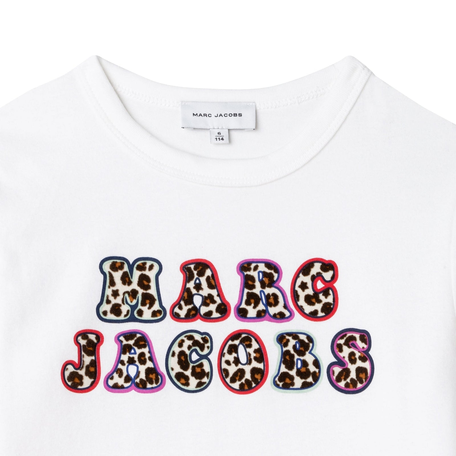 Leopard-Print T-Shirt - White