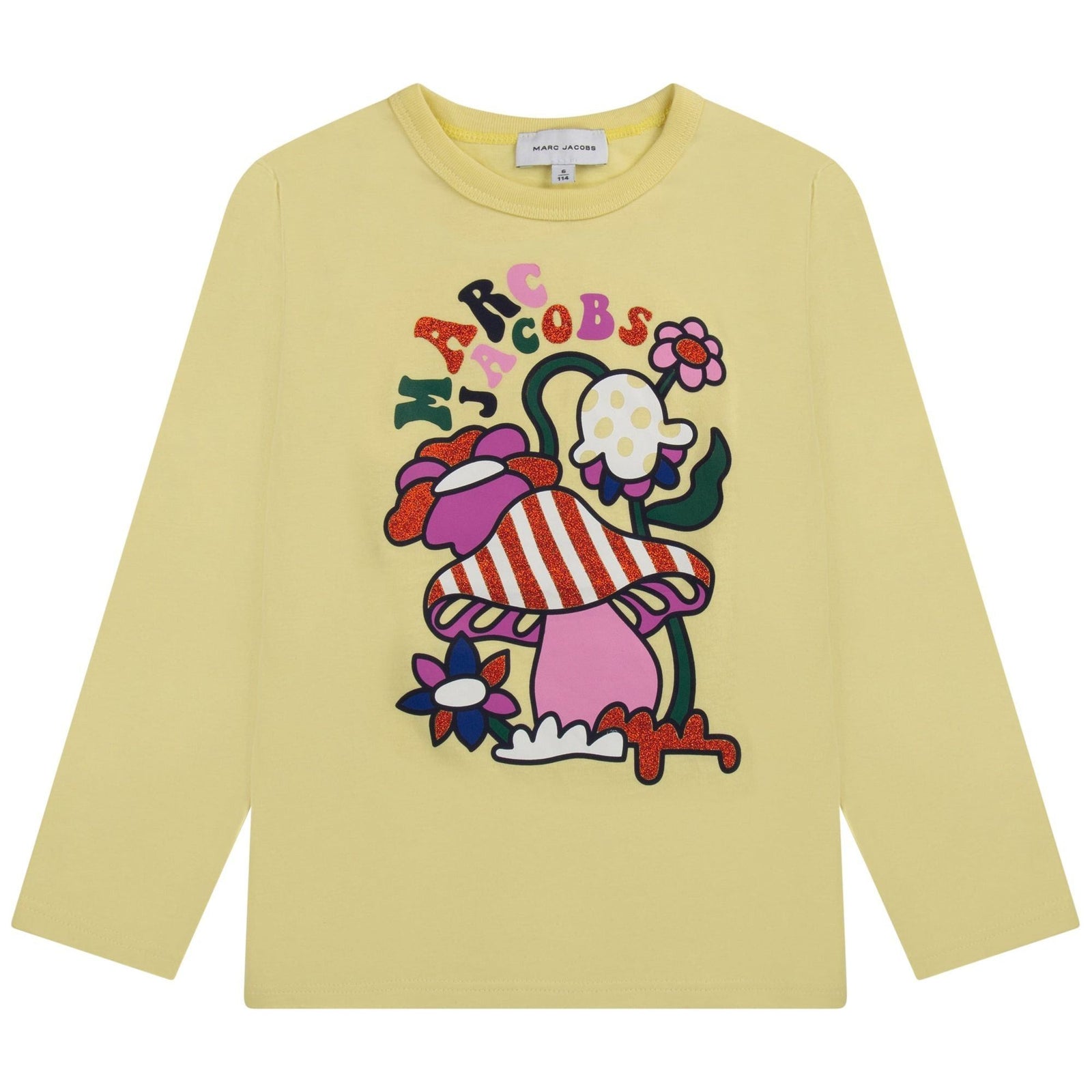 Colourful Print T-Shirt - Straw Yellow