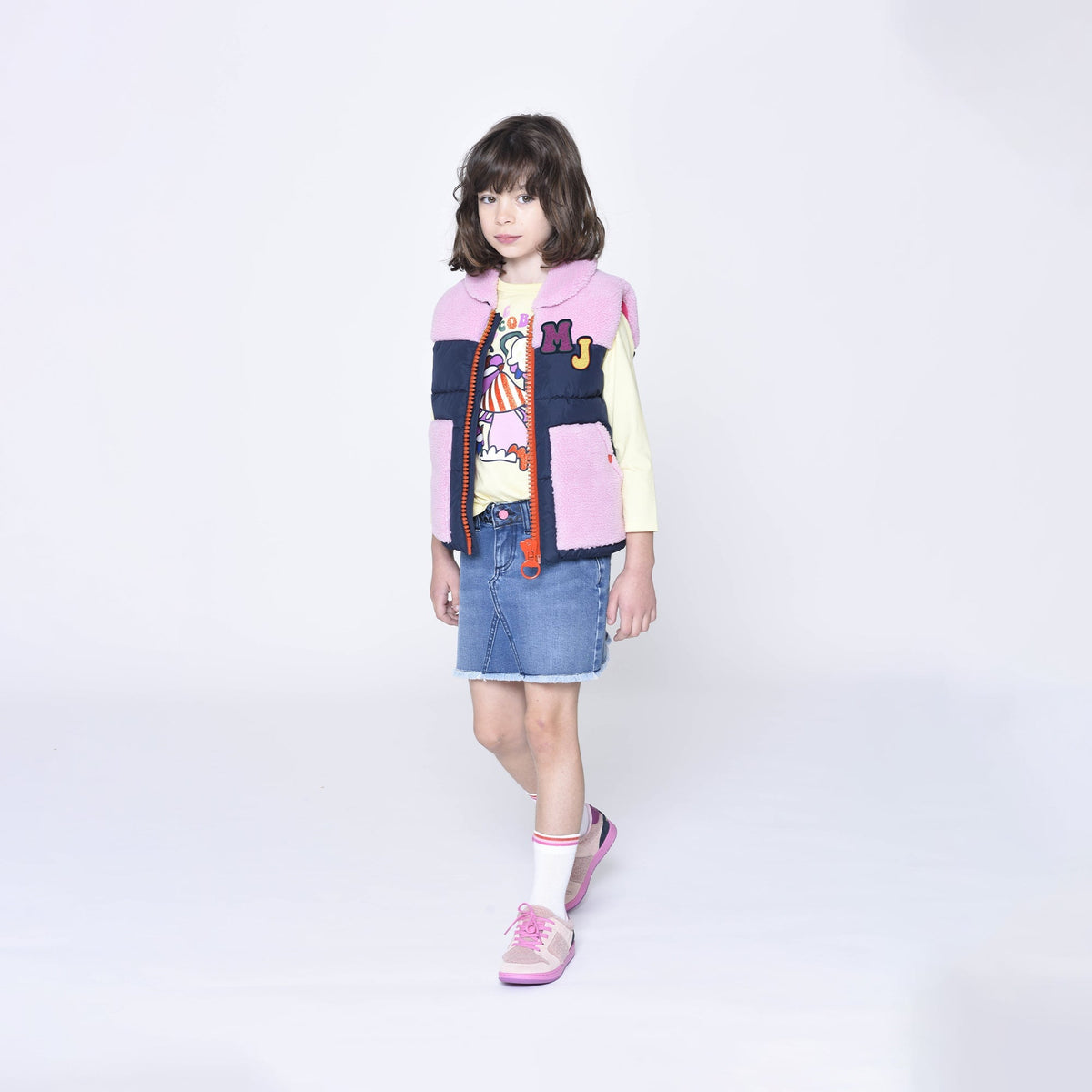 Colourful Print T-Shirt - Straw Yellow